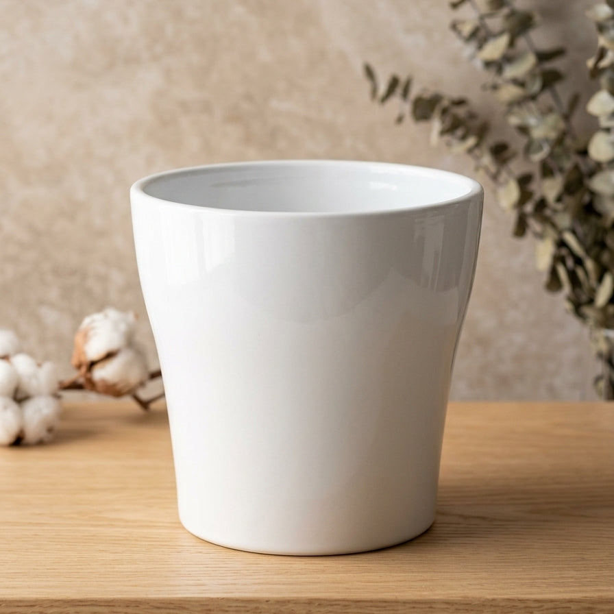 MACETA BLANCA PREMIUM
